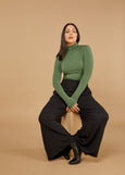 Tani</p>Turtle Neck</p>(Sage Marle)