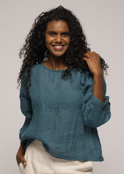 Muse</p>Cora Top</p>(Teal)