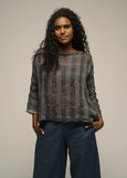 Muse</p>Matilda Top</p>(Check Gauze)