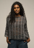Muse</p>Matilda Top</p>(Check Gauze)