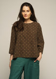 Muse</p>Gertie Top</p>(Printed Corduroy)