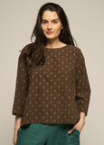 Muse</p>Gertie Top</p>(Printed Corduroy)