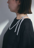 Fog Linen Work</p>Dipyi Necklace</p>(Silver)