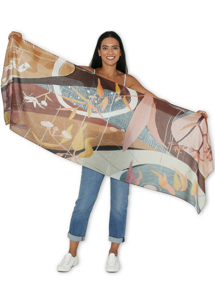 The Artist Scarf Collection</p>Narrow Wool Scarves</p>(available in various designs)