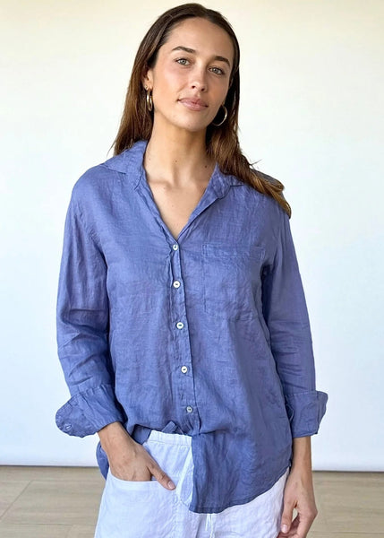 Frockk</p>Erika Shirt</p>(Cornflower Blue)