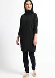 SALE  |  Foil</p>You'll Be In Stitches Dress</p>(Arctic, Black)</p>Available: size Small, Medium & Large