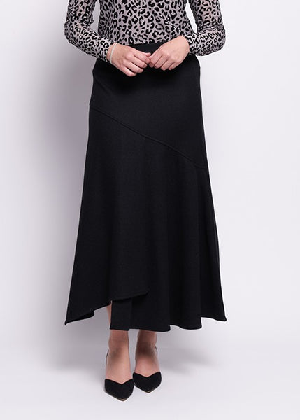 SALE  |  Foil</p>Wool The World Skirt</p>(Black)</p>Available: size 8