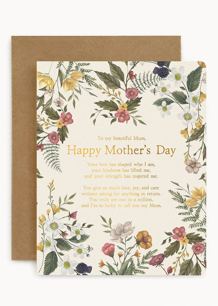 Bespoke Letterpress</p>(Cards for Mum)