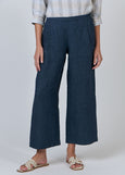 Naturals by O&J</p>Wide Leg Pant</p>(Poseidon)