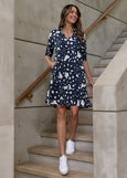 Naturals by O&J</p>Swing Shirt Dress</p>(Ink Barnacles)