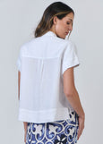 Naturals by O&J</p>Short Sleeve Shirt</p>(White)