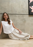 Naturals by O&J</p>Tulip Skirt</p>(Sand)