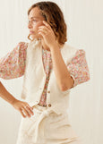 SALE | Louise Misha</p>Frankie Waistcoat</p>(Cream)</p>Available: size Large