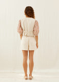 SALE | Louise Misha</p>Frankie Waistcoat</p>(Cream)</p>Available: size Large