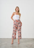 Homes & Fallon</p>Printed Wide Leg Pant</p>(Native Trees Print)