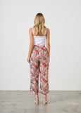 Homes & Fallon</p>Printed Wide Leg Pant</p>(Native Trees Print)