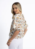 Humidity Lifestyle</P>Sia Blouse</p>(Kaffir Print)