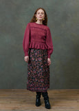 Louise Misha</p>Haydee Blouse</p>(Grape)