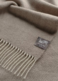 Waverley Mills</p>Herringbone Merino Wool Throw</p>(available in more colours)