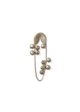 Fog Linen Work</p>Silver Safety Pin Bells