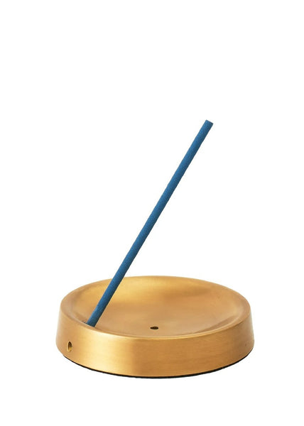 Fog Linen Work</p>Brass Incense Stand</p>(Round)