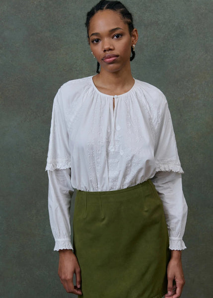 Louise Misha</p>Irisane Blouse</p>(Off White)