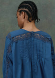 Louise Misha</p>Jeannine Blouse</p>(Blue)