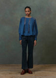 Louise Misha</p>Jeannine Blouse</p>(Blue)
