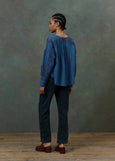 Louise Misha</p>Jeannine Blouse</p>(Blue)