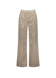 SALE  |  Knewe</p>Como Wide Pant</p>(Twig Check)</p>Available: size 8 & 16