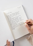 Bespoke Letterpress</p>Linen Bound Journal</p>(Bluebloom Ivy)
