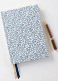 Bespoke Letterpress</p>Linen Bound Journal</p>(Bluebloom Ivy)