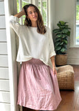 Frockk</p>Lola Skirt</p>(Dusky Pink)