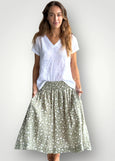 Frockk</p>Lola Skirt</p>(Sage Floral)