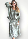 Frockk</p>Lola Skirt</p>(Sage Floral)