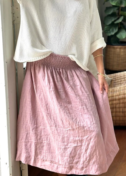 Frockk</p>Lola Skirt</p>(Dusky Pink)