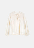 Louise Misha</p>Nicoletta Blouse</p>(Snow)
