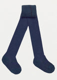 Lamington</p>Merino Wool Textured Knit Tights</p>(Night)