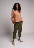 Muse</p>Norah Pant Velvet</p>(Moss)
