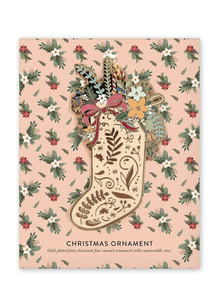Bespoke Letterpress</p>Christmas Ornament</p>(Stocking)