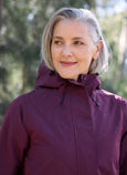 Amble</p>Refuge Waterproof Jacket</p>(Mulberry)