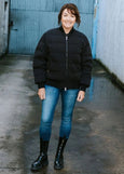Moke</p>Rue Bomber Jacket</p>(Black)