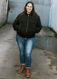 Moke</p>Rue Bomber Jacket</p>(Black)