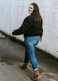 Moke</p>Rue Bomber Jacket</p>(Black)
