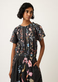 Nancybird</p>Daphne Top</p>(Watercolour Charcoal)