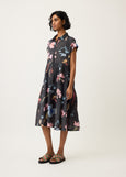 Nancybird</p>Maja Dress</p>(Watercolour Charcoal)