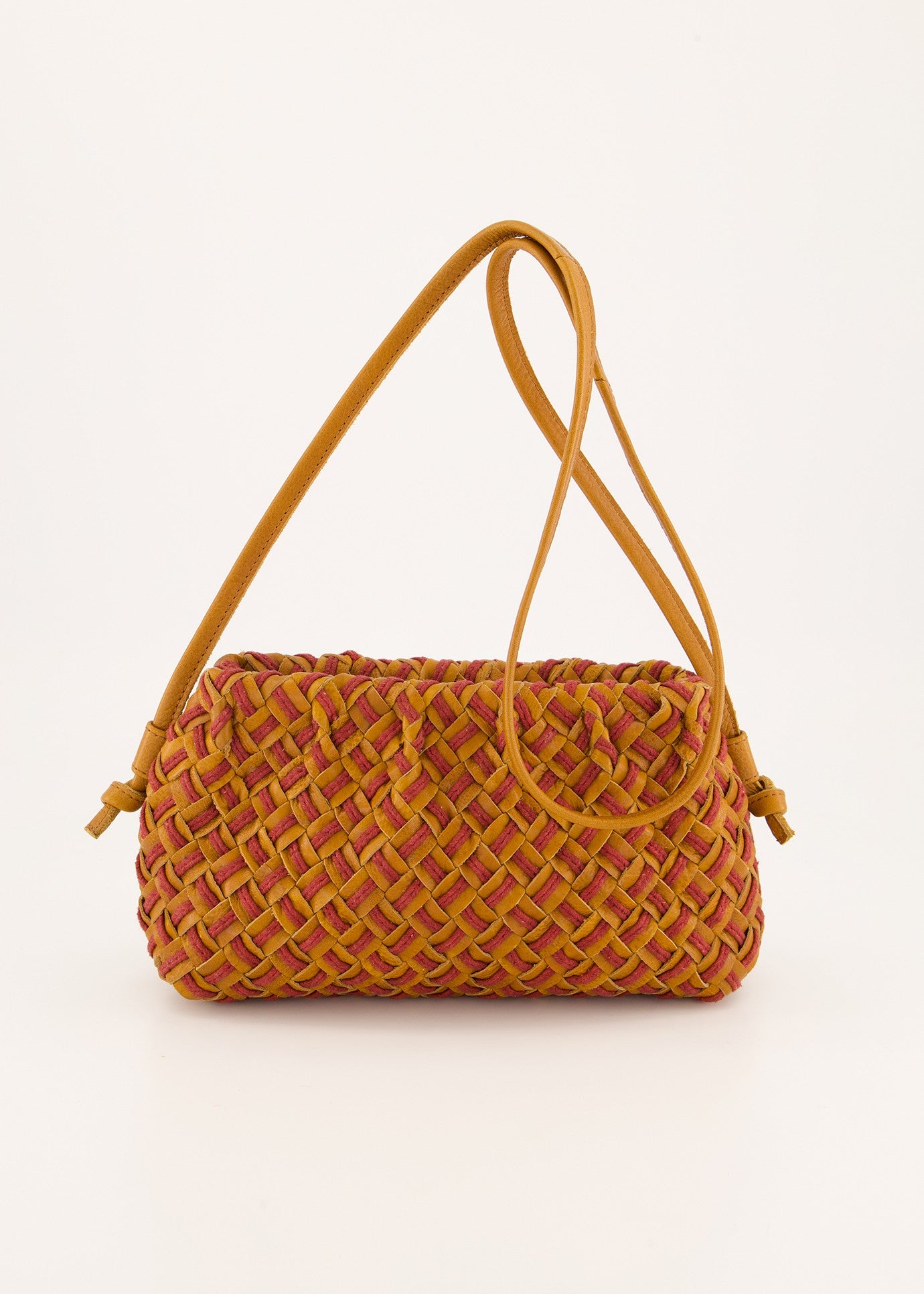 Nancybird</p>Woven Clutch</p>(Ochre)