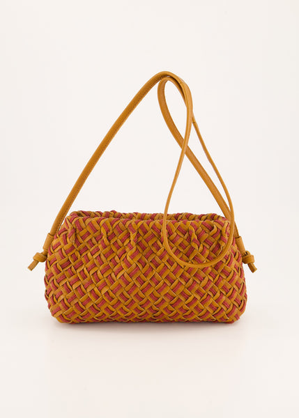 Nancybird</p>Woven Clutch</p>(Ochre)