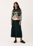 SALE  |  Nancybird</p>Aine Skirt</p>(Foliage)</p>Available: size 12