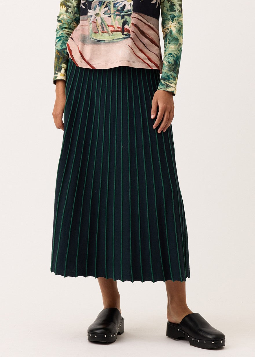 SALE  |  Nancybird</p>Aine Skirt</p>(Foliage)</p>Available: size 12